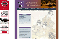 Desktop Screenshot of goclub-observatoire.com